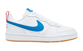 NIKE COURT BOROUGH LOW 2 BLANCO MARINO JUNIOR BQ5448-109