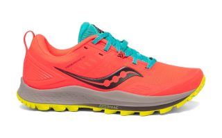 SAUCONY PEREGRINE 10 CORAL AMARILLO MUJER S10556-35