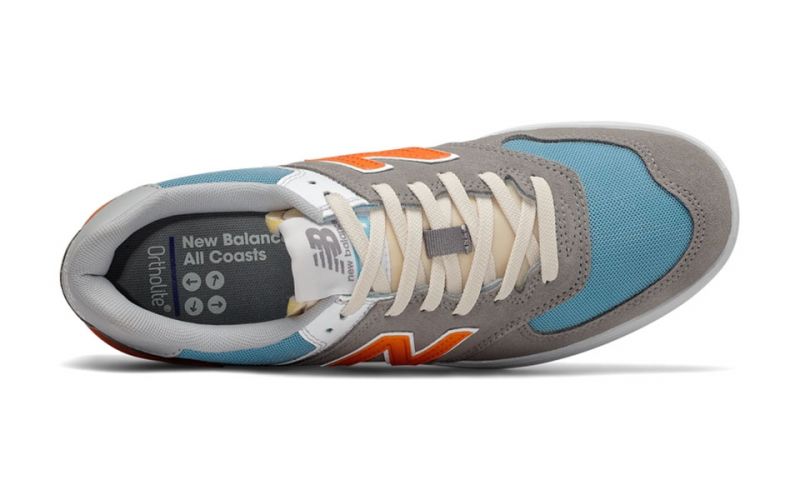 New Balance all coasts 574 grey orange 