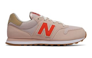 New Balance 500 BROWN RED WOMEN