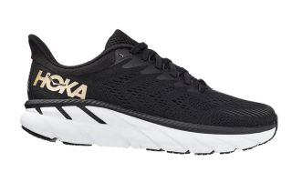 HOKA CLIFTON 7 NEGRO BRONCE MUJER 1110509 BBRNZ