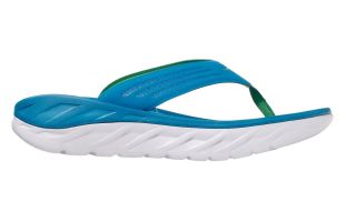 Hoka CHANCLA ORA RECOVERY FLIP 2 AZUL VERDE