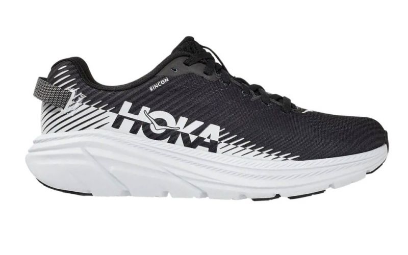 Hoka Rincon 2 Black White Women - Durability and Comfort