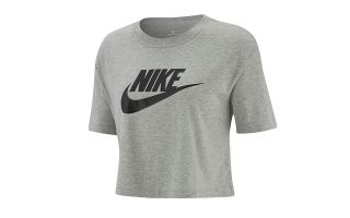 NIKE CAMISETA NSW ICN GRIS MUJER BV6175 063