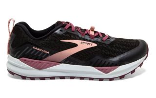 BROOKS CASCADIA 15 NEGRO ROSA MUJER 1203311B087