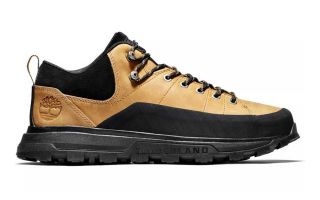 TREELINE LOW LEATHER HIKER BROWN BLACK