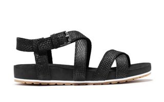 Timberland SANDALI MALIBU WAVES ANKLE STRAP NERO DONNA