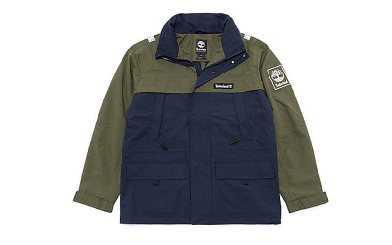 Timberland colour block discount windbreaker