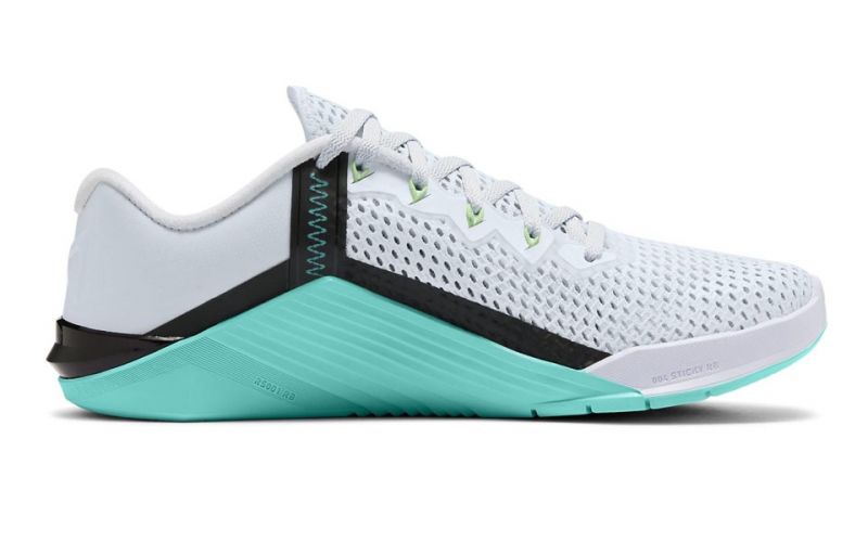 Nike Metcon 6 gris verde mujer - Zapatillas para entrenamientos de alto  impacto