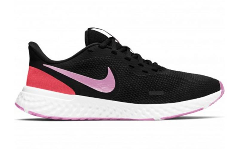 Nike Revolution 5 negro coral mujer