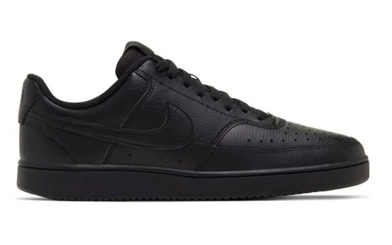nike court vision black low
