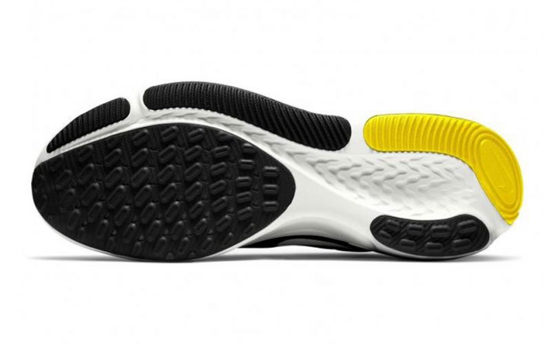 nike react miler black yellow