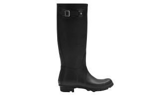 Hunter TALL EXPLORED LOGO NOIR FEMME WFT2072RMA BLK