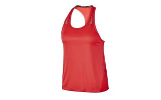 NIKE CAMISETA DE TIRANTES MILER ROJO MUJER