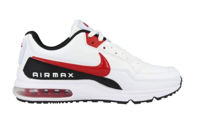 nike air max blanco con rojo