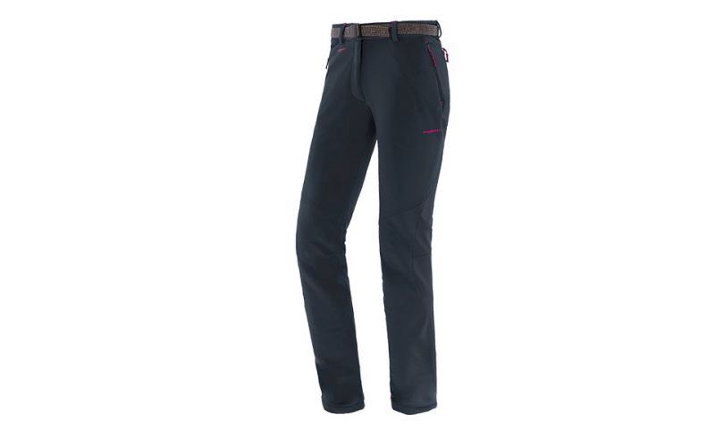 Pantalon Arcalis Negro Fucsia Mujer