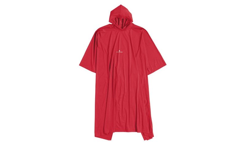 Chubasquero Poncho Rojo