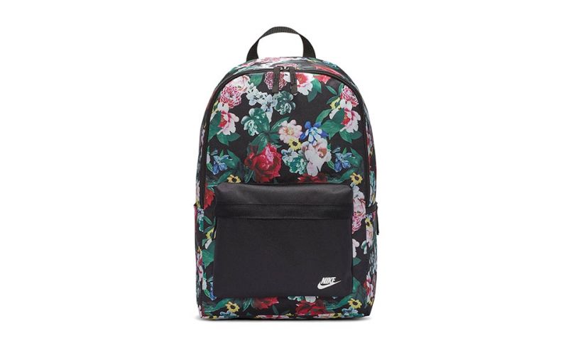 Mochila Heritage Negro Floral Mujer