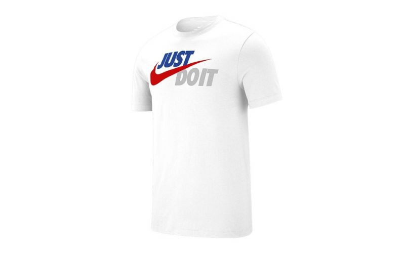 recepción Infrarrojo directorio Camiseta Nike Sportswear Just Do It blanco - Diseño versátil