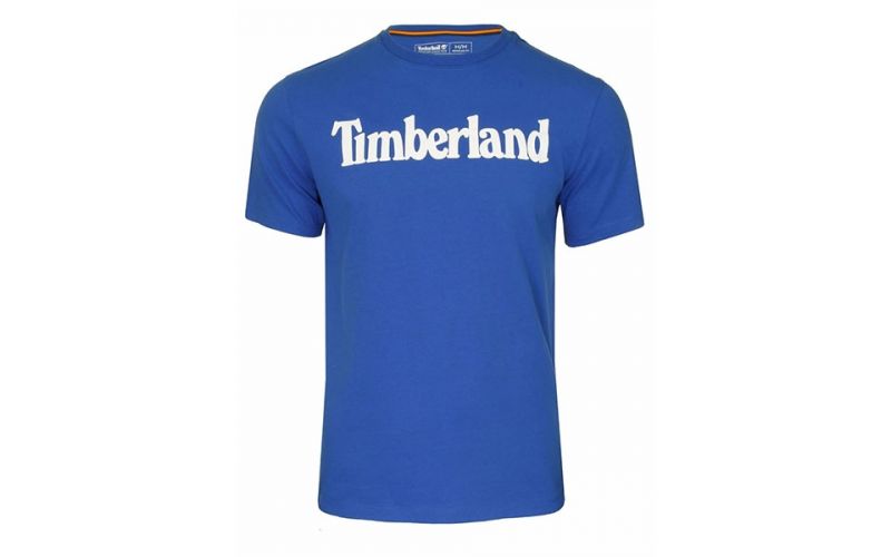 T-shirt K-r Brand Linear Bleu