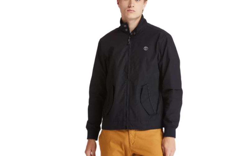 Chaqueta Pad. Harrington Negro