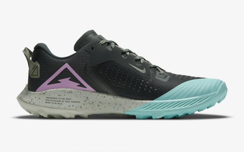 Nike Air Zoom Terra Kiger 6 Azul Amarillo Mujer - Gran Amortiguacion