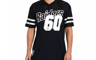 New Era T-SHIRT OAKLAND RAIDERS MESH BLACK