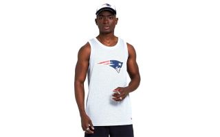 New Era TANK TOP NEW ENGLAND PATRIOTS WHITE