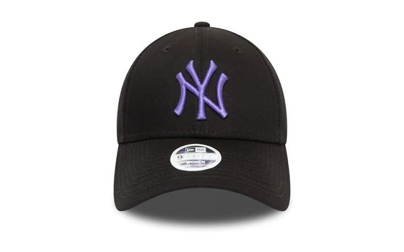 NY baseball cap black and purple - League Ess Cap 9Forty NY black