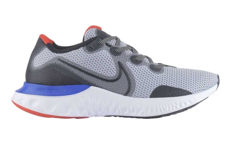 Nike Renew Run gris negro - Zapatillas running