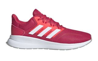 adidas RUNFALCON FUCHSIA BLANC FEMME FW5145