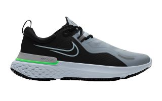 NIKE REACT MILER SHIELD NEGRO GRIS CQ7888 003