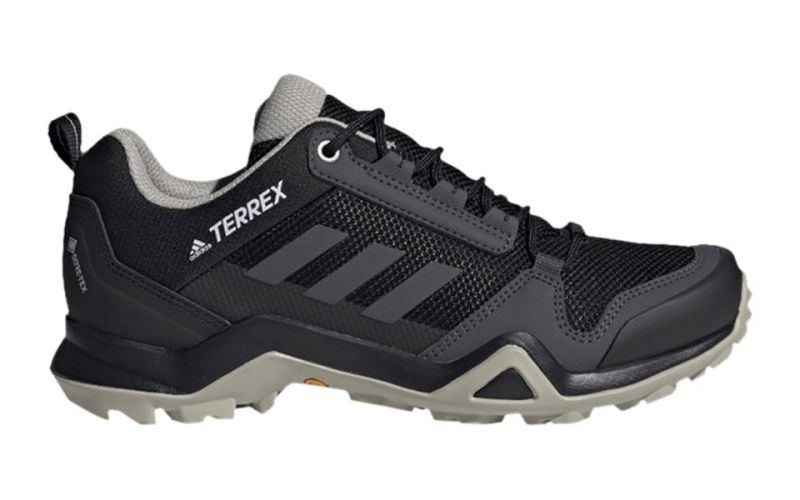 Terrex Ax3 Gtx Negro Gris Mujer Ef3510