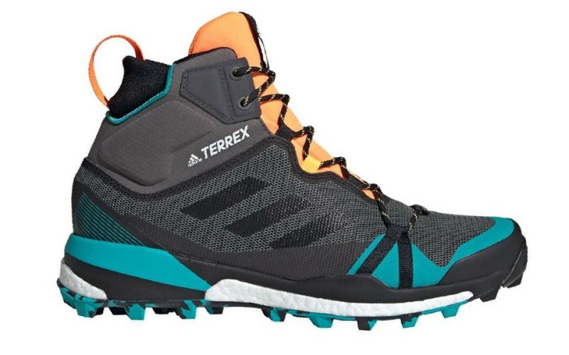 Terrex Skychaser Lt Mid Gtx Gris Naranja Fv6825