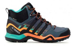 ADIDAS TERREX SWIFT R2 MID GTX AZUL NEGRO FV6840