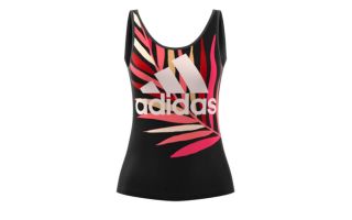 ADIDAS CAMISETA DE TIRANTES FARM RIO NEGRO ROSA MUJER