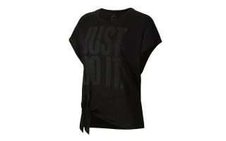 Nike T SHIRT DRI-FITNESS NERO