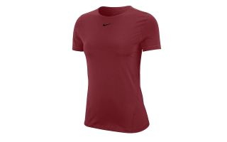 NIKE CAMISETA PRO MESH ROJO MUJER