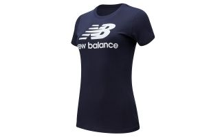 CAMISETA STACKED LOGO T NEGRO MUJER