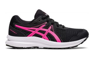 ASICS CONTEND 7 GS NEGRO FUCSIA NIA 1014A192 006