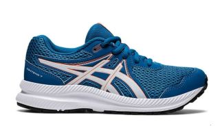 ASICS CONTEND 7 GS AZUL BLANCO NIO 1014A192 403