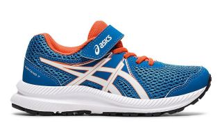 Asics CONTEND 7 PS AZUL BLANCO NIO 1014A194 403