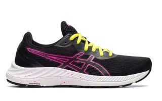 ASICS GEL-EXCITE 8 NEGRO ROSA MUJER 1012A916 006