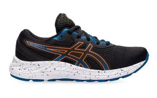 ASICS GEL-EXCITE 8 GS NEGRO NARANJA NIO 1014A201 004