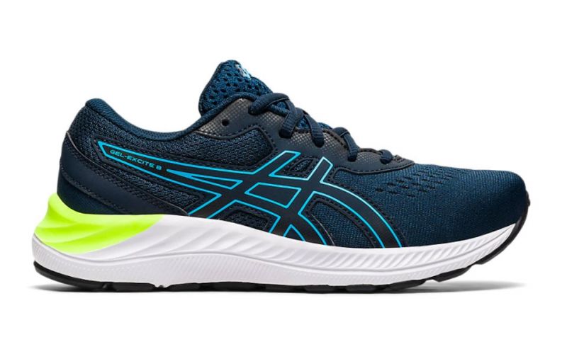 Gel-excite 8 Gs Negro Azul Nino 1014a201 401