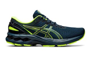 Asics GEL-KAYANO 27 LITE-SHOW BLEU JAUNE 1011B146 400