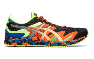 ASICS GEL-NOOSA TRI 12 NEGRO NARANJA 1011B277 005