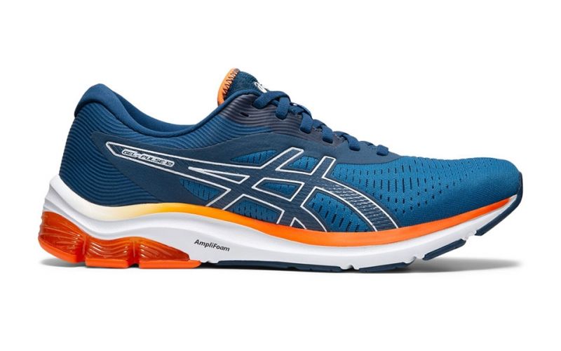 Asics Gel-pulse 12 Azul Naranja 1011a844 402