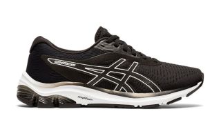 ASICS GEL-PULSE 12 NEGRO BLANCO MUJER 1012A724 001