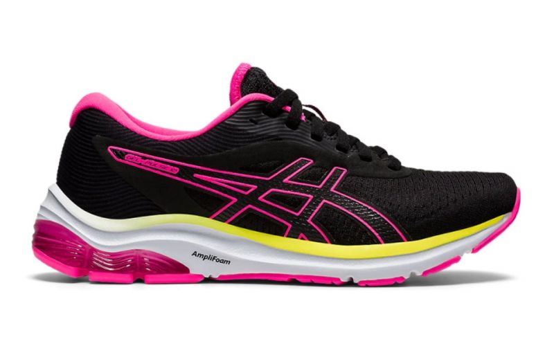 Asics Gel-pulse 12 Negro Rosa Mujer 1012a724 005